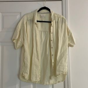 Baird McNutt Irish linen short sleeve button down
